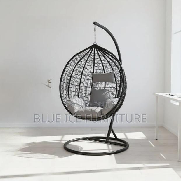 Black Balcon Hammock Swing