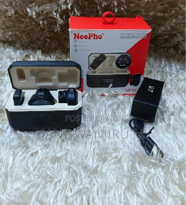 Quality Neepho Np-58 Dual Wireless Type-C iPhone Microphone