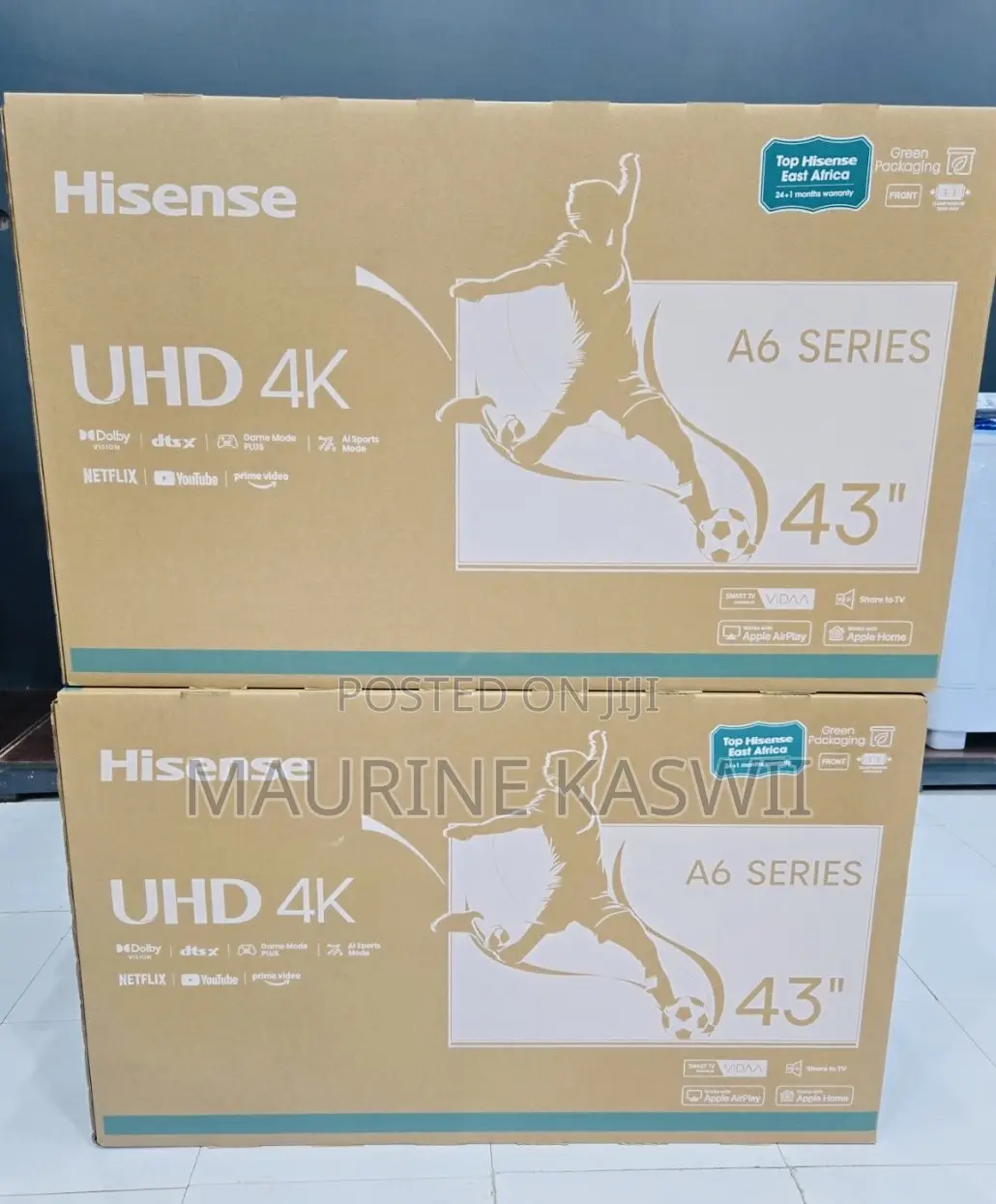 Hisense 43”-A6 Series