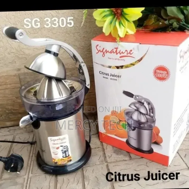 Signature 130w Citrus Juicer – Model Sg 3305