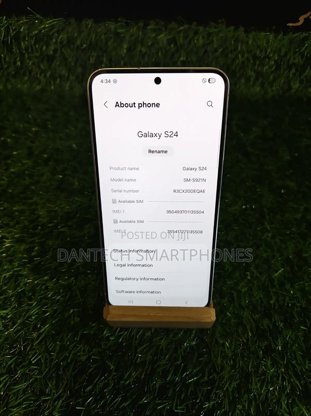 New Samsung Galaxy S24 256 GB Gold - thumbnail 3