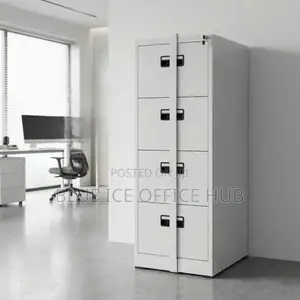 4-Drawer Cabinet With a Front Lock Bar