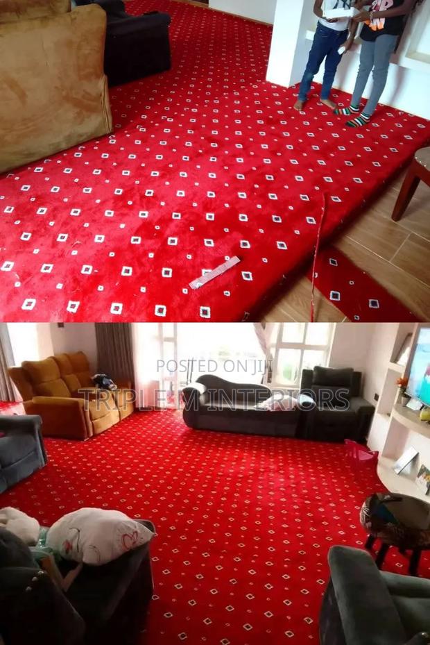 Elegant Diamond Pattern Carpet | Premium Vip Flooring Solution - main view