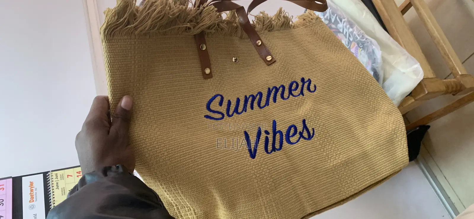"Summer Vibes" Tote Bag