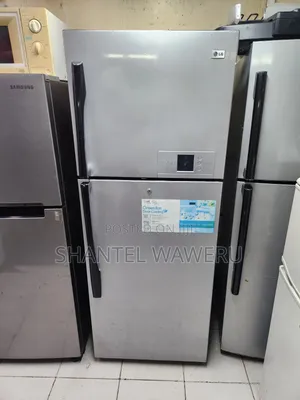 Silver Double Fridge Lg 350litres on Offer