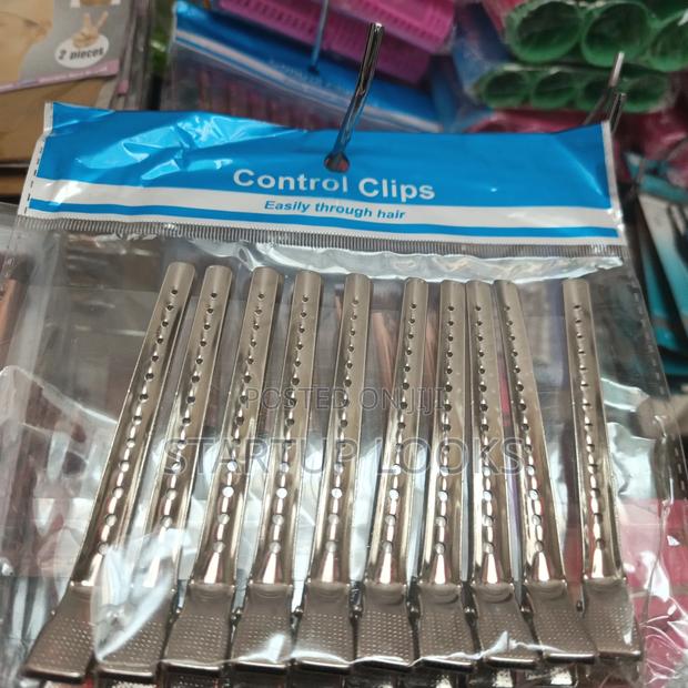 Styling Hair Metal Clips 12 Piece