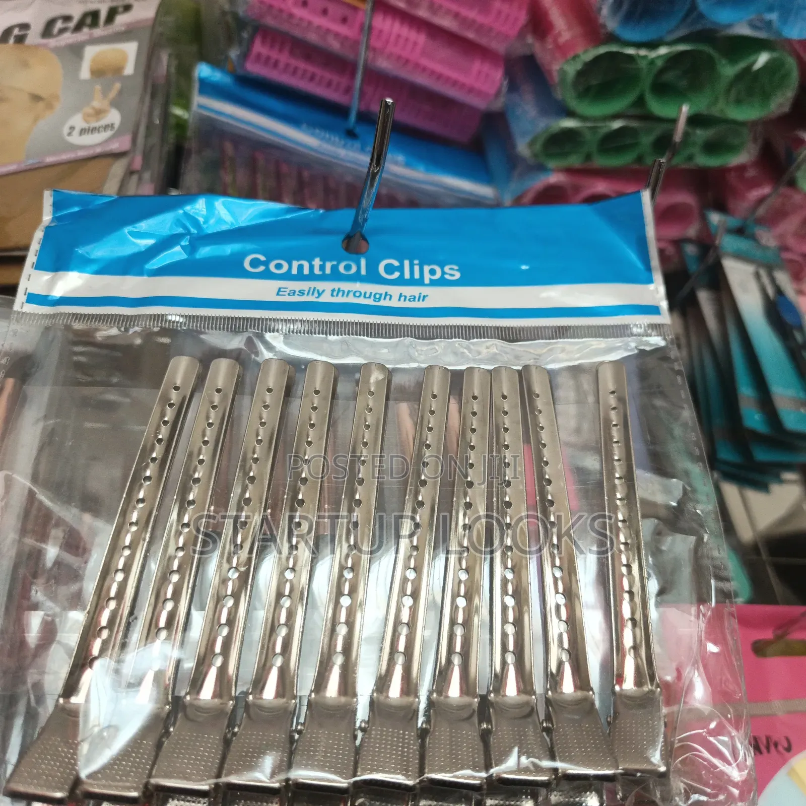 Styling Hair Metal Clips 12 Piece
