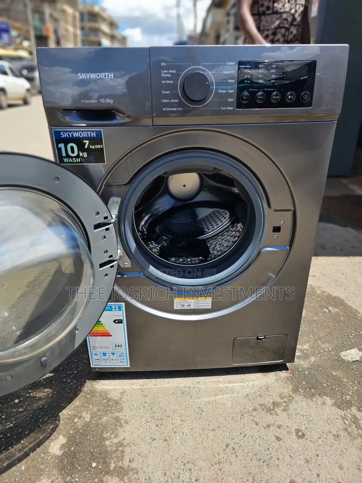 Skyworth Washing Machines Front Load 10kg Wash and Dry