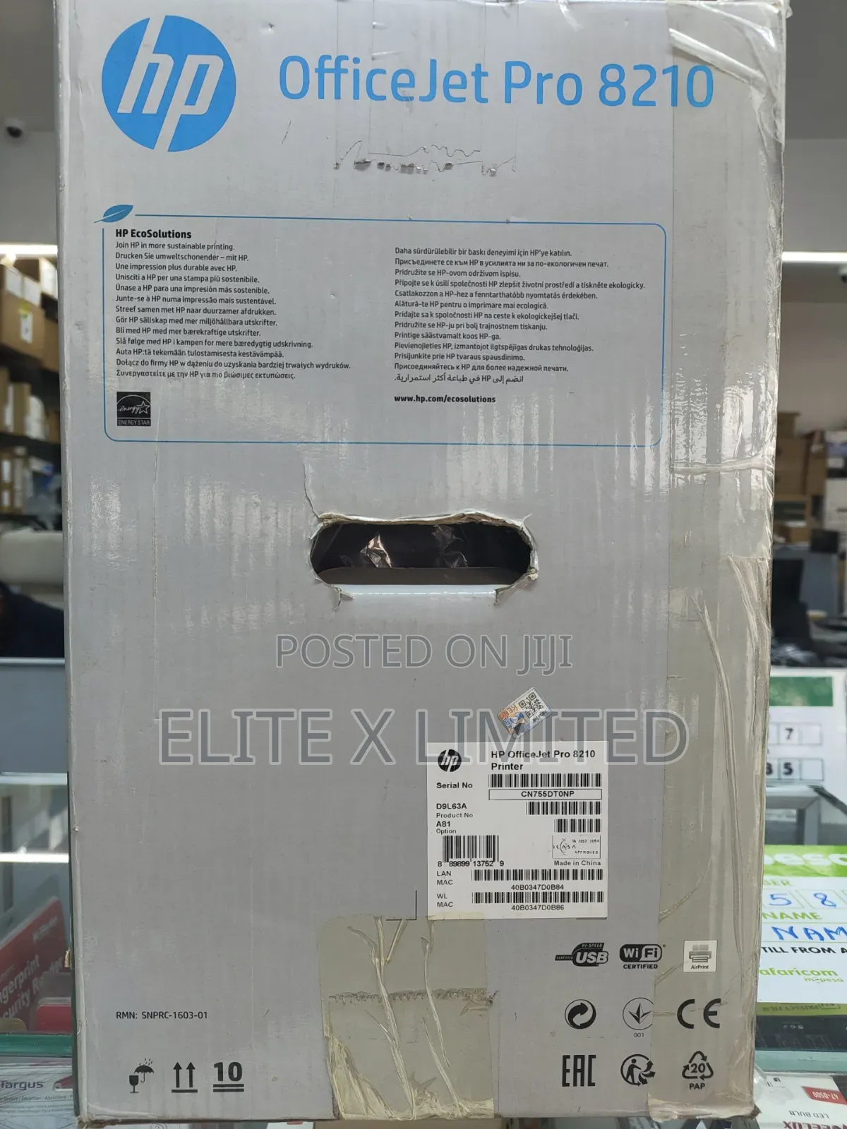 Hp Officejet Pro 8210 Printer