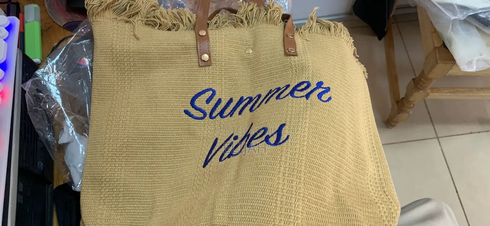 "Summer Vibes" Tote Bag