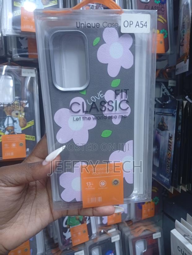 Oppo A54 " Floral-Printed Phone Case - main view