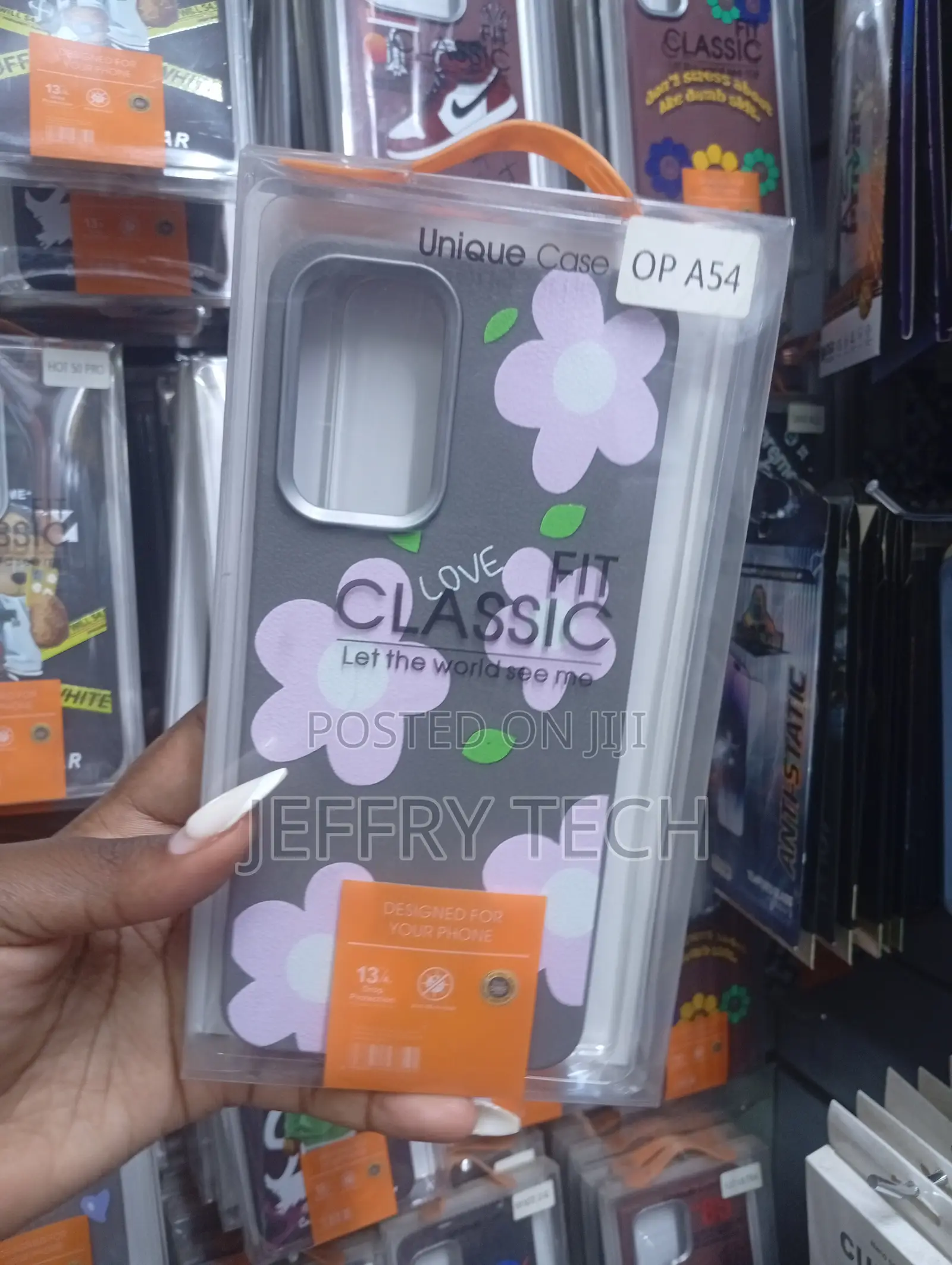 Oppo A54 " Floral-Printed Phone Case