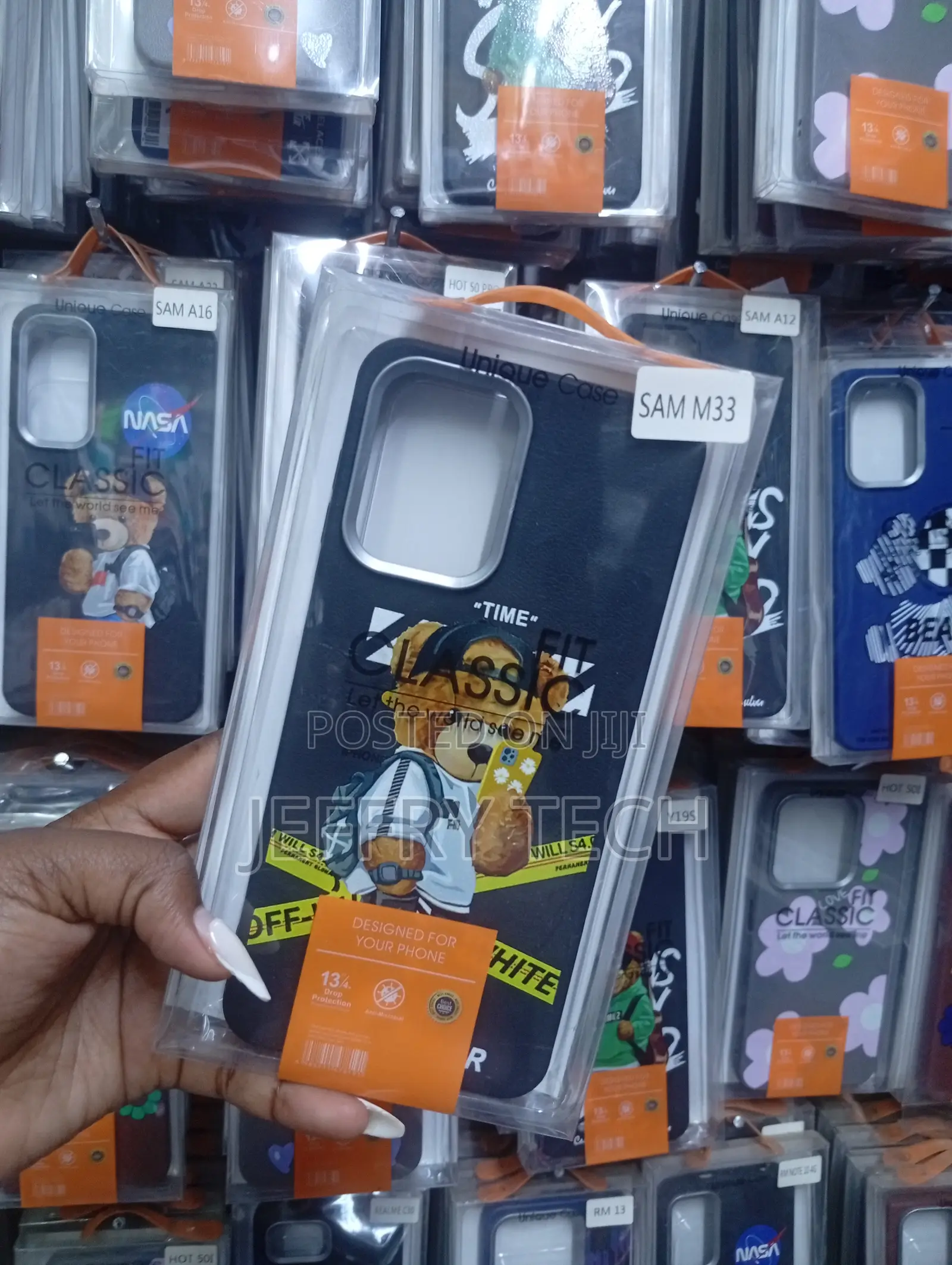 Samsung Galaxy A16, A12, or M33 "Classic Bear" Design Case