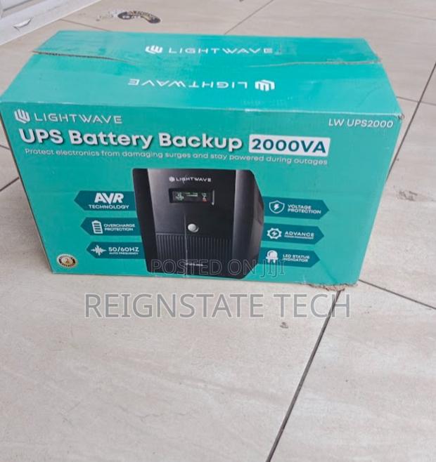 Brand New Lightwave Back Up Ups 2kva 2000va