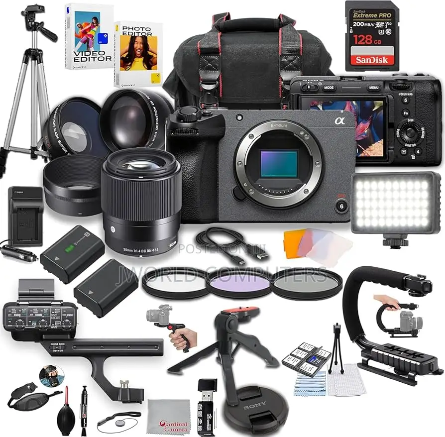 Sony Fx30 With Top Handle