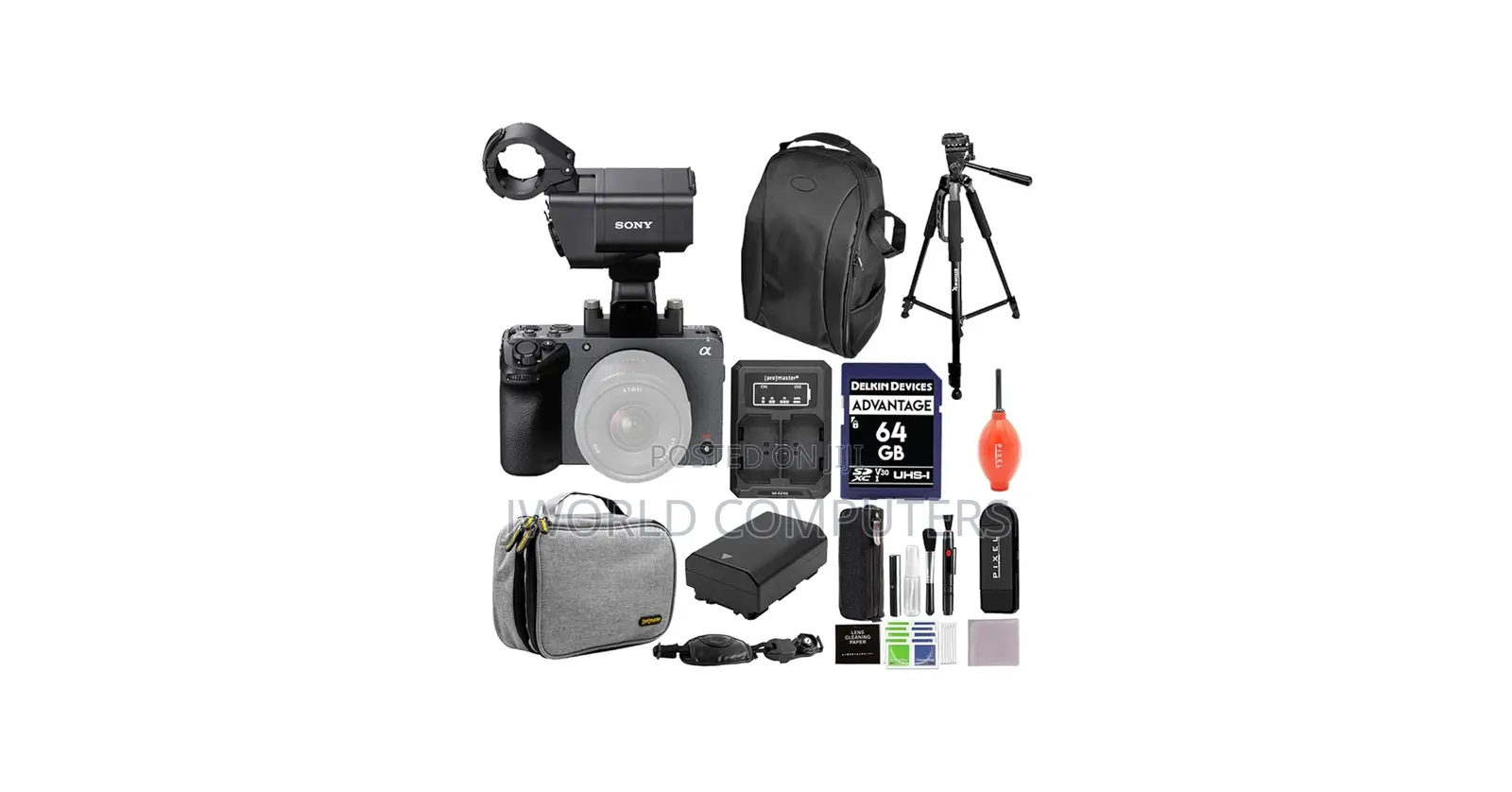 Sony Fx30 With Top Handle