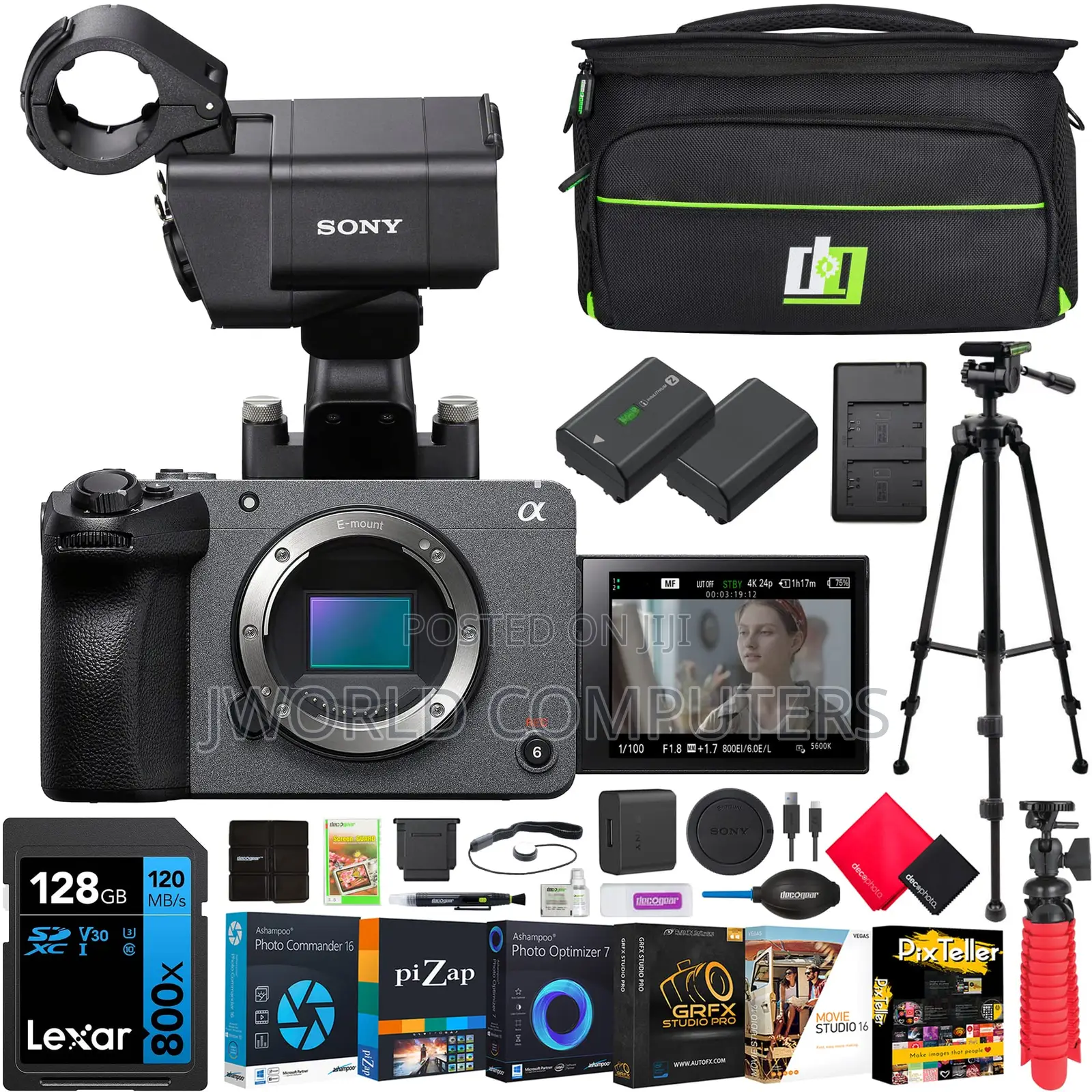 Sony Fx30 With Top Handle