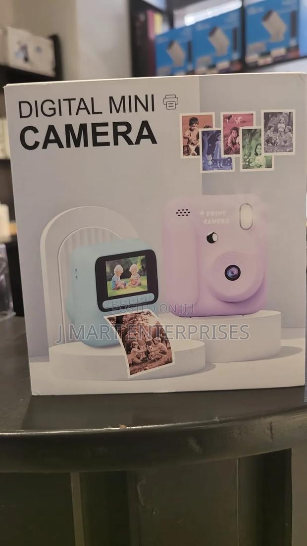 Kids Instant Print Camera Thermal Printer,Purple