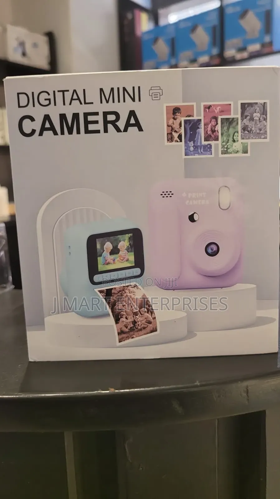 Kids Instant Print Camera Thermal Printer,Purple