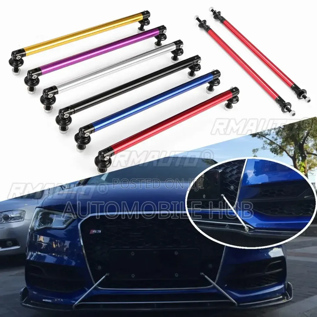Premium Adjustable Splitter Support Rods – Bumper Lip Reinforcement
