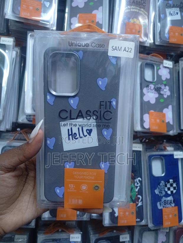 Samsung Galaxy A22 Blue "Unique Case - main view