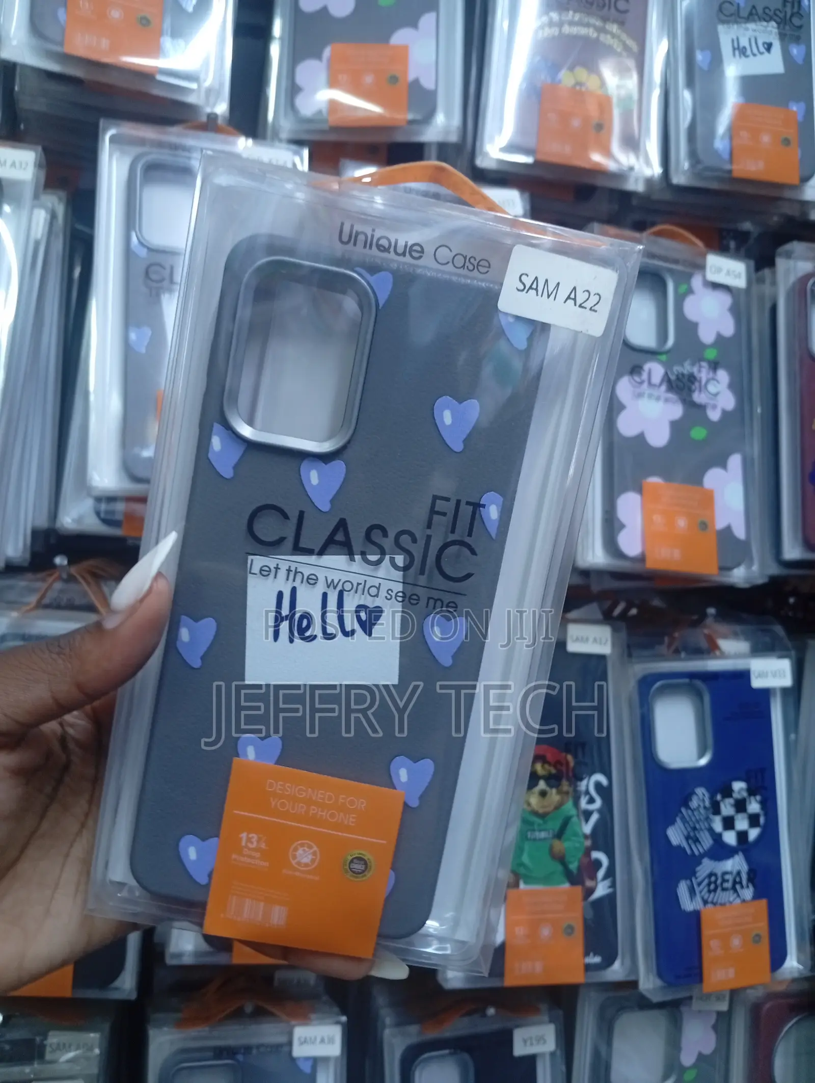 Samsung Galaxy A22 Blue "Unique Case