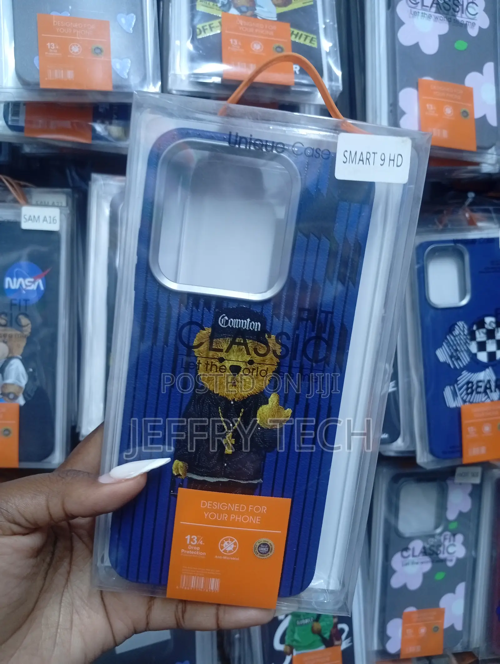 Infinix Smart 9 Hd Blue and Black Phone Case