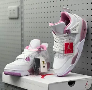 Air Jordan 4 Retro Og 'White Pink'