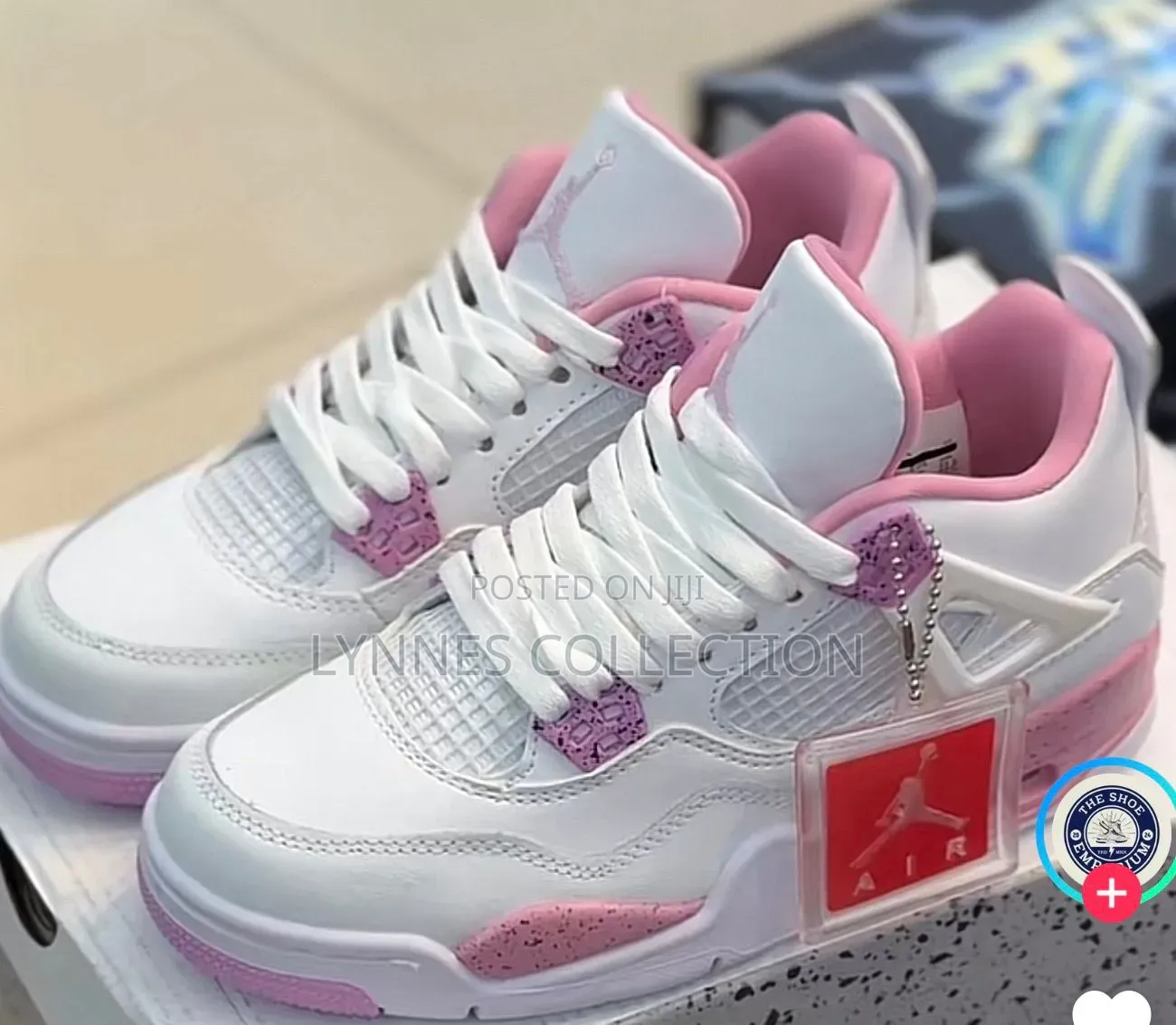 Air Jordan 4 Retro Og 'White Pink'