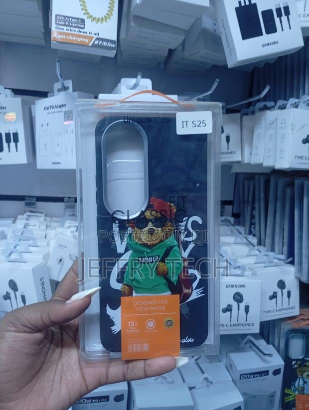 It S25 Teddy Bear Printed Protective Cover