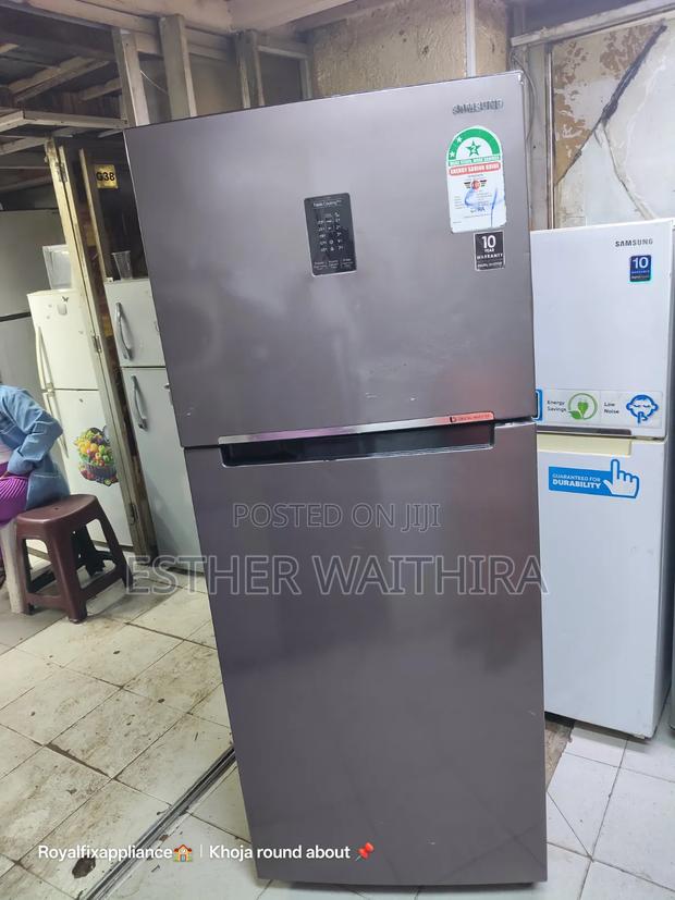 Sumsung Digital Inverter Silver Double Doors Fridge - thumbnail 4