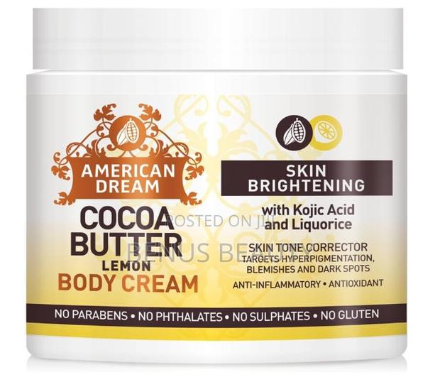 American Dream Cocoa Butter Lemon Cream(With Kojic