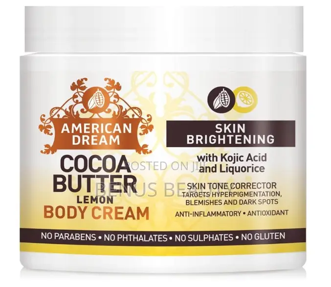 American Dream Cocoa Butter Lemon Cream(With Kojic