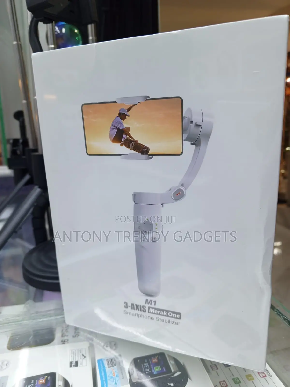 Merak M1 3-Axis Gimbal Smartphone Stabilizer Ai Tracking
