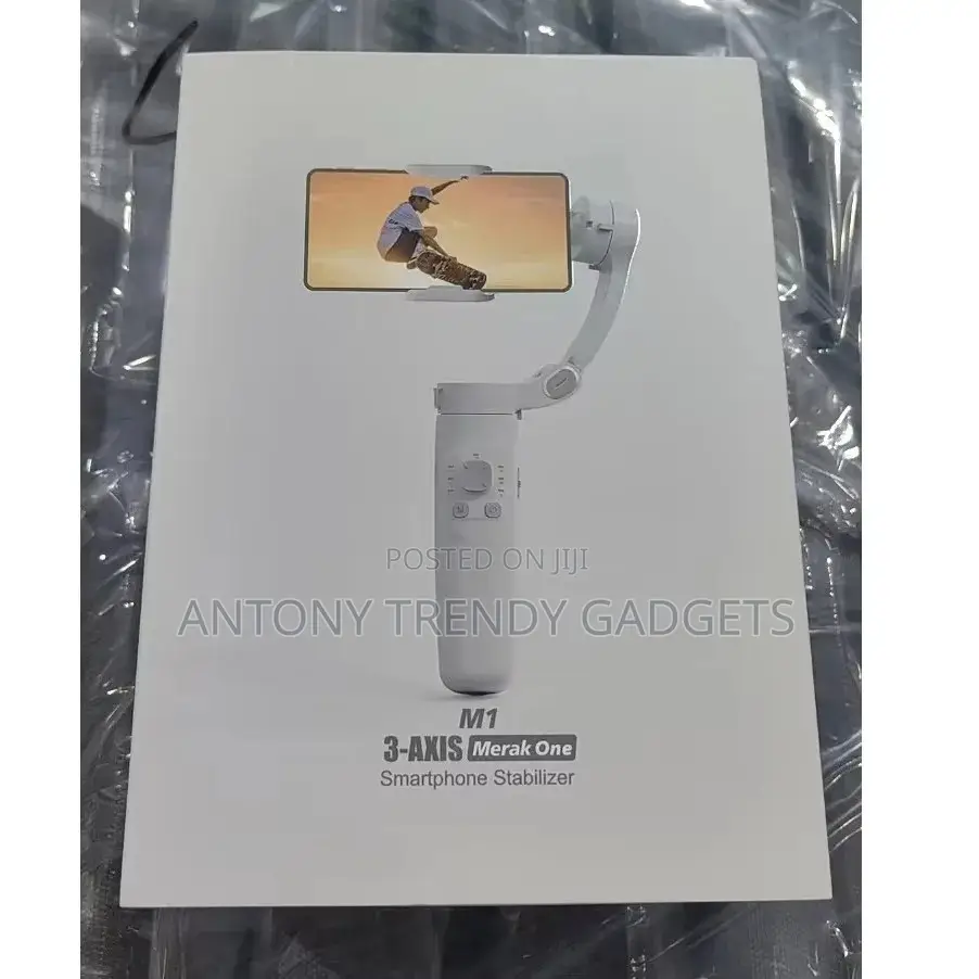 M1 Foldable Phone Gimbal 3-Axis Stabilizer Vlog Kit