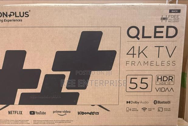 *Vision Plus 55" Vidaa Qled Brand New