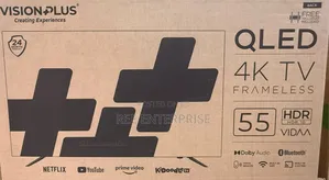 *Vision Plus 55" Vidaa Qled Brand New