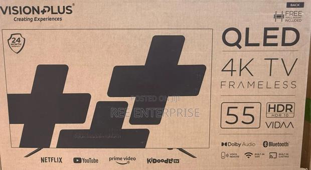 *Vision Plus 55" Vidaa Qled Brand New - thumbnail 2