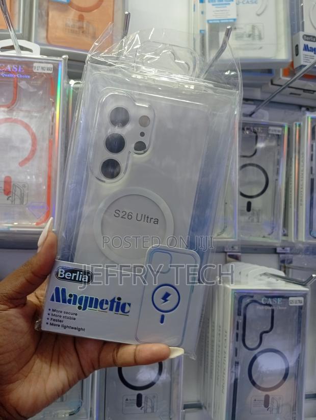 Samsung Galaxy S26 Ultra Berlia Magnetic Clear Case - thumbnail 2