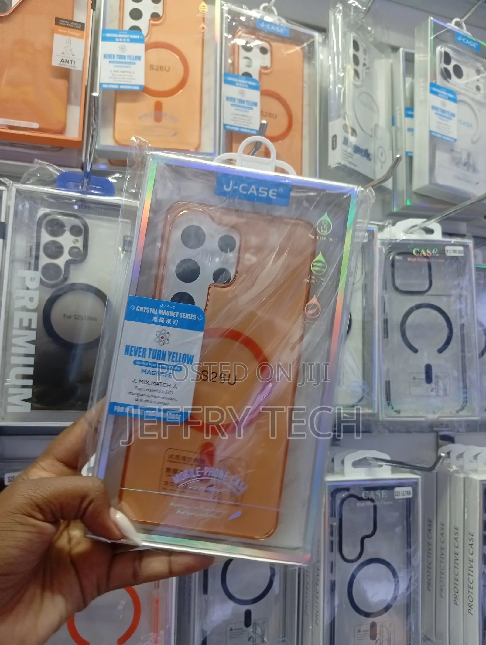 Samsung Galaxy S26 Ultra Crystal Magnet Series Protective Phone Case