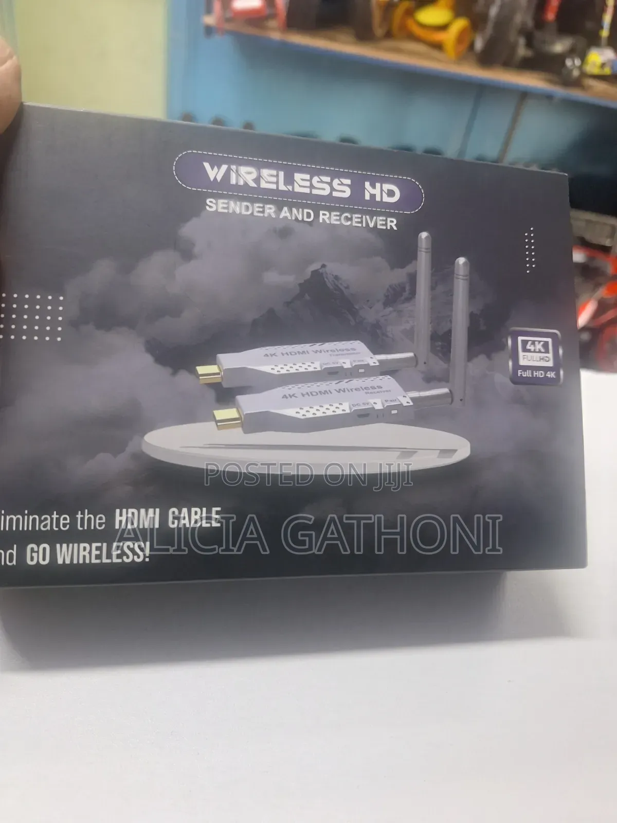 100mtrs Wireless Hdmi Full Hd Auto Pairing