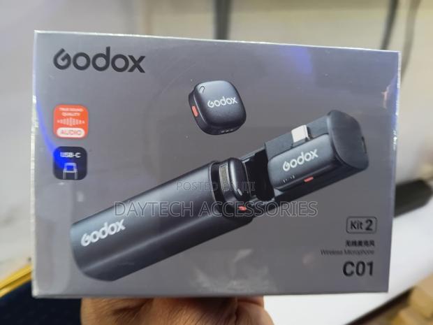 Godox C01 2-Person Wireless Microphone With Usb-C Connector for Mobile - thumbnail 3