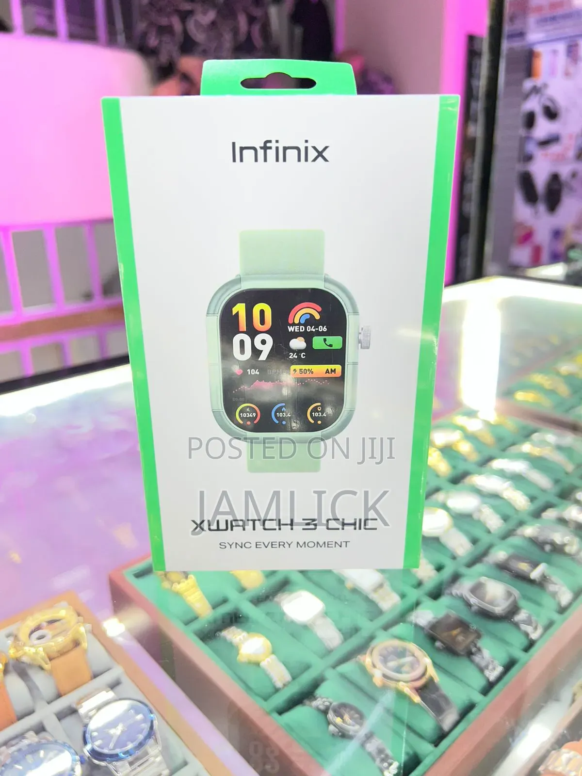 Infinix Xwatch 3 Chic Smartwatch –Bc