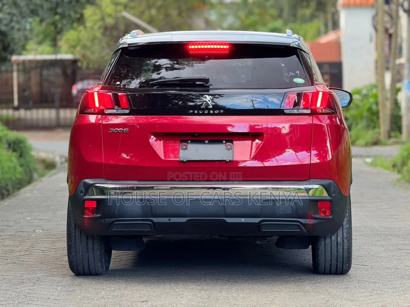 Peugeot 3008 2019 Red