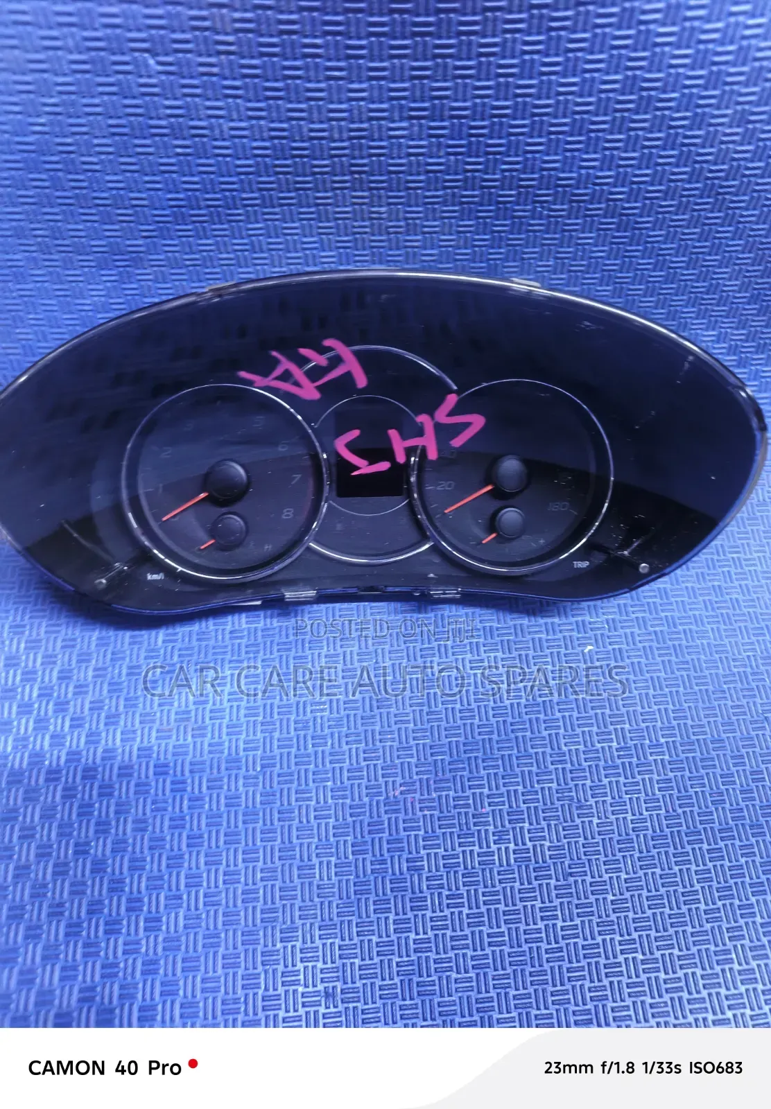 Dashboard Clock Subaru 2016