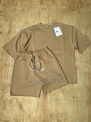 Collective Two-Piece Matching Set a Short-Sleeve Shirt and Shorts.