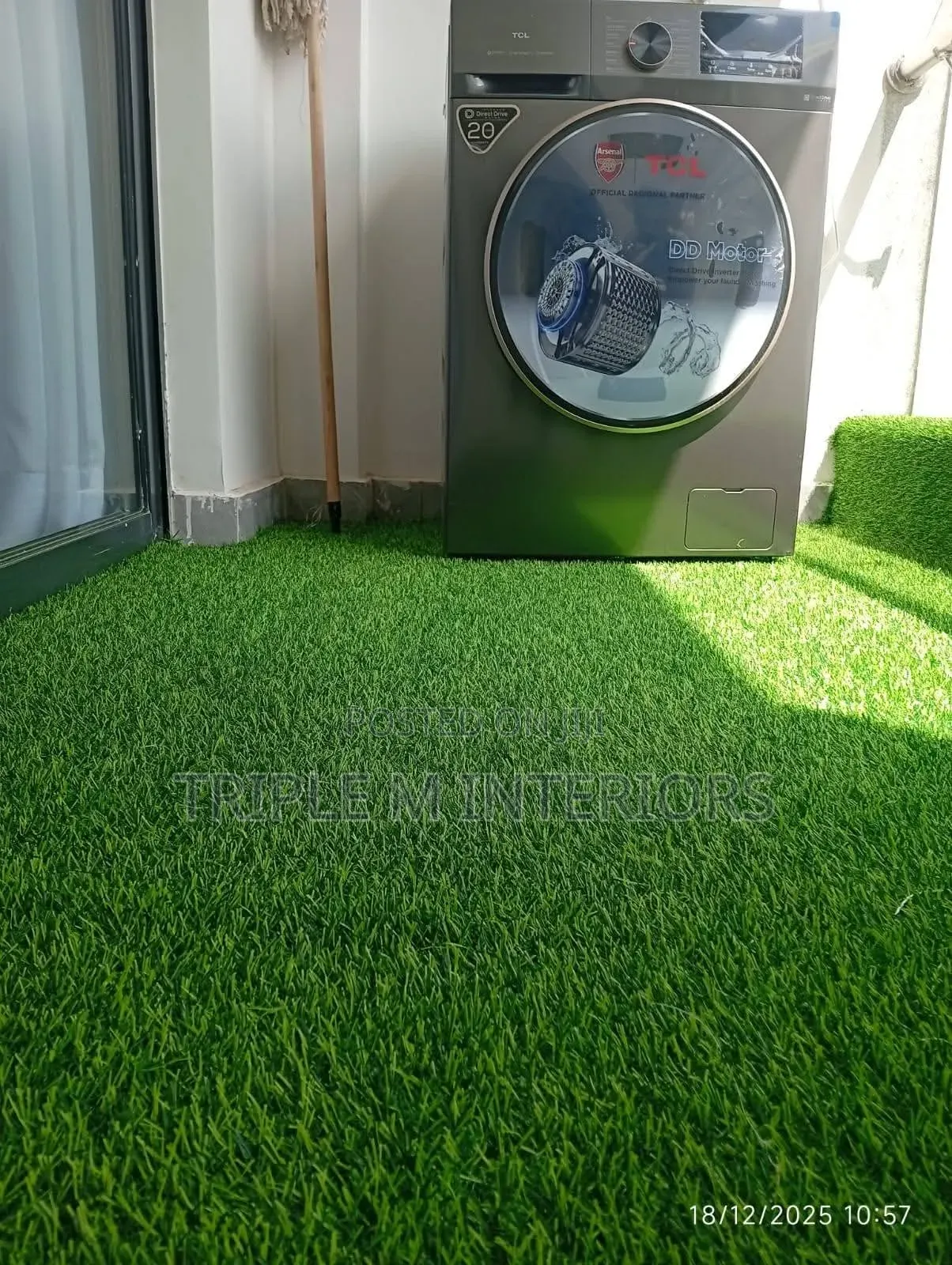Artificial Grass Floor Balcony Floor Finish