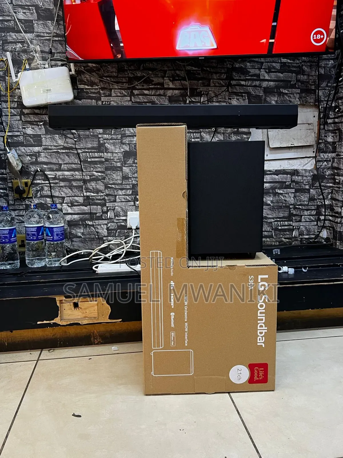 Lg Soundbar S30a With 140 Watts Plus Wow Orchestra and Wow Interface