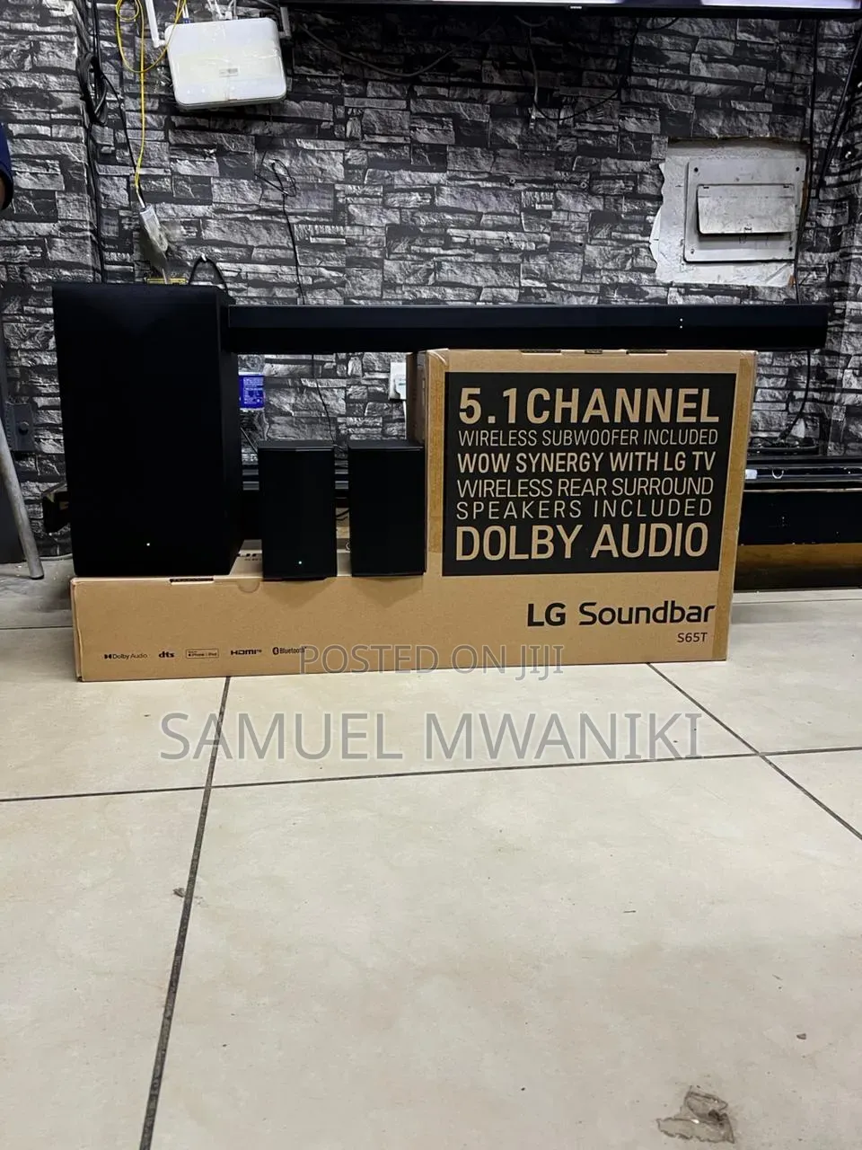 Lg S65tr 5.1 Ch Soundbar 600w
Dolby