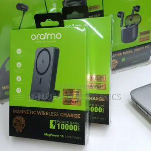 Fast Charging Wireless Powerbank 22.5 Watts With Foldable Stand